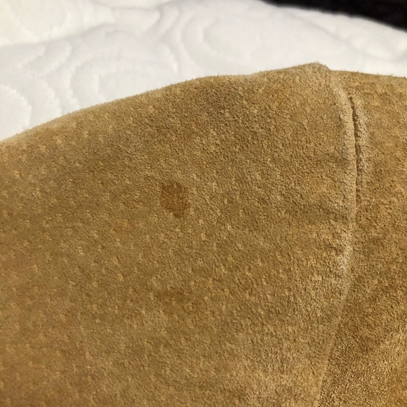 Tan leather jacket - Picture 8 of 12